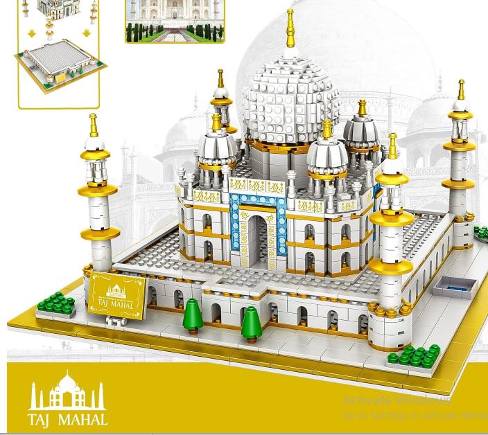 Taj Mahal Building Blocks Architecture | 2012PCS- LXA442 3