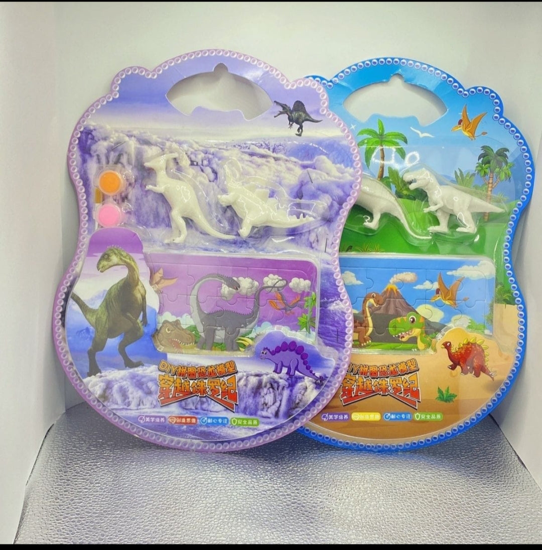 DIY Dinosaur/ Sea Animal Puzzle & Paint- TK9987 TK9820 3