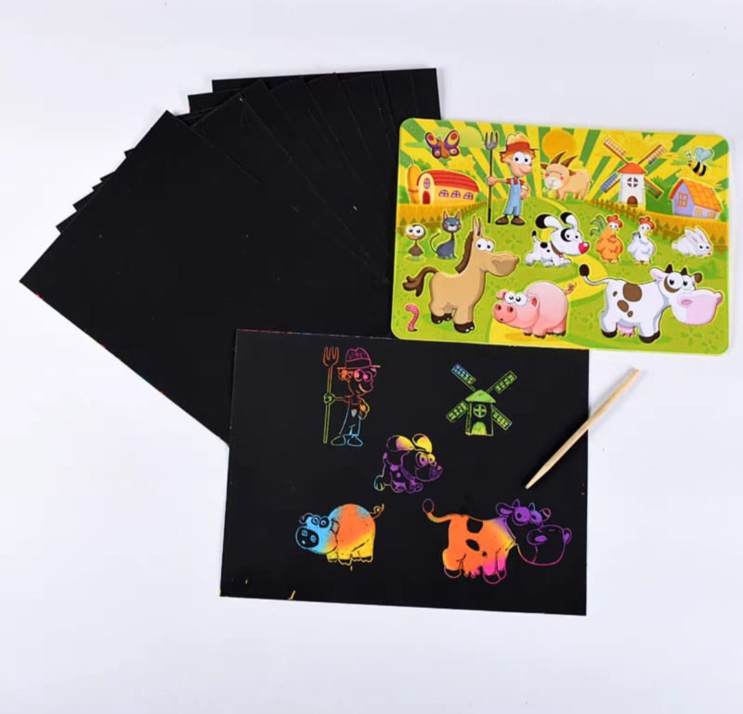 Stencil Set Sketch Book 26