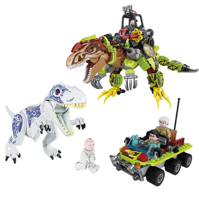 Dinosaur Quest Dinosaur Alive Battle Building Toy Set | 640pcs- FC3723 3