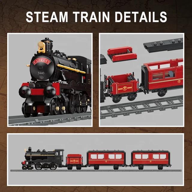 The GWR Steam Train Model Building Block Set | 789pcs- JieStar59002 6