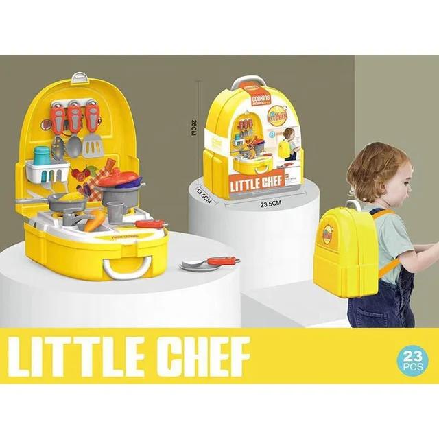 Little Chef Backpack Kitchen Set 5