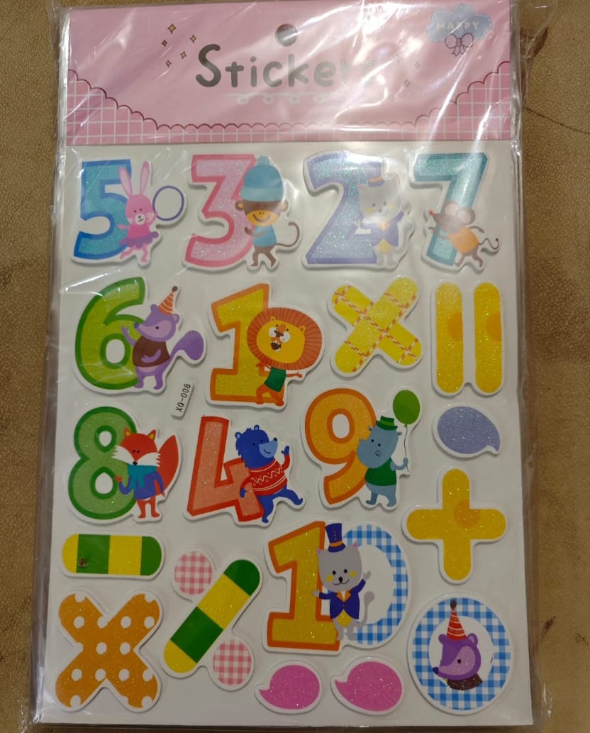 EVA Sticker Sheets- Mixed Design 2