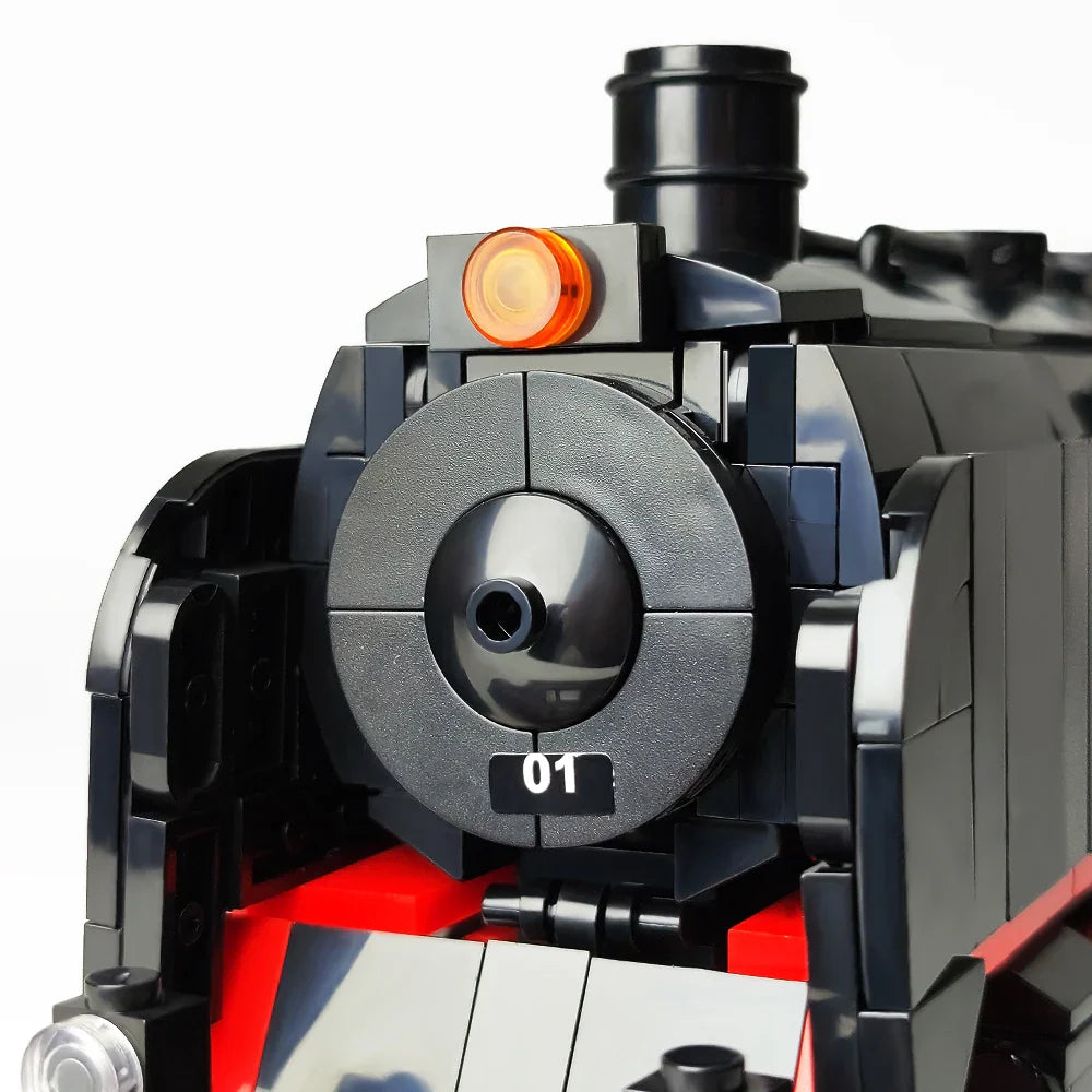 Hogwarts Express BRO1 Steam Locomotive Train Model Building Block | 1173- Jiestar59004 5