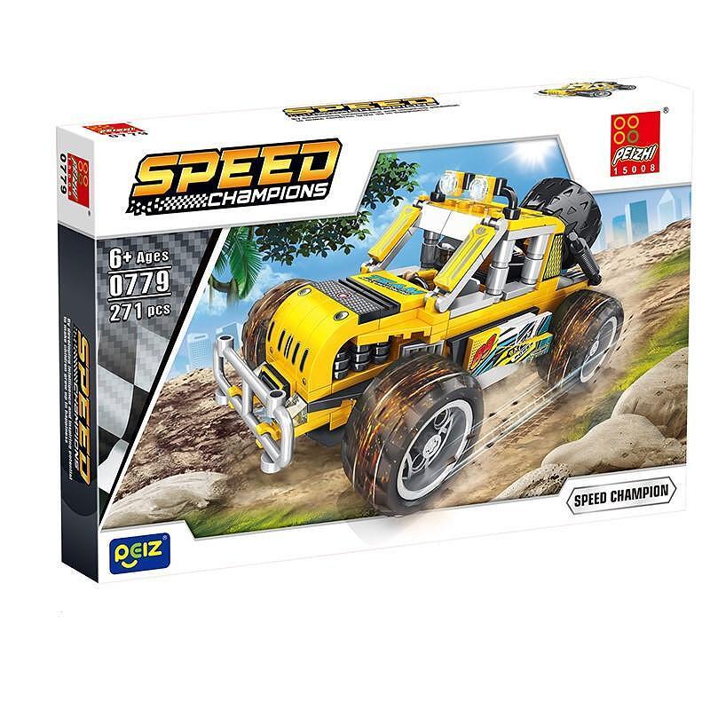 Peizhi Speed Off-Road Jeep Building Blocks 3