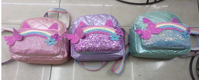 Rainbow Backpack Mixed Color- 17*8*22 cm-118805 3
