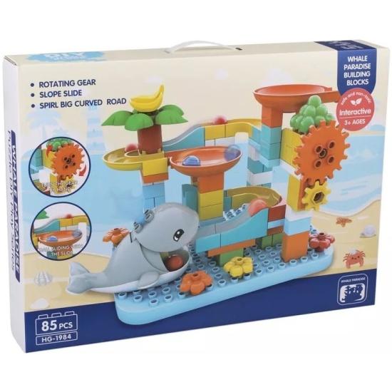 Kids DIY Educational Playing interlocking Toy Blocks Paradise Series 6