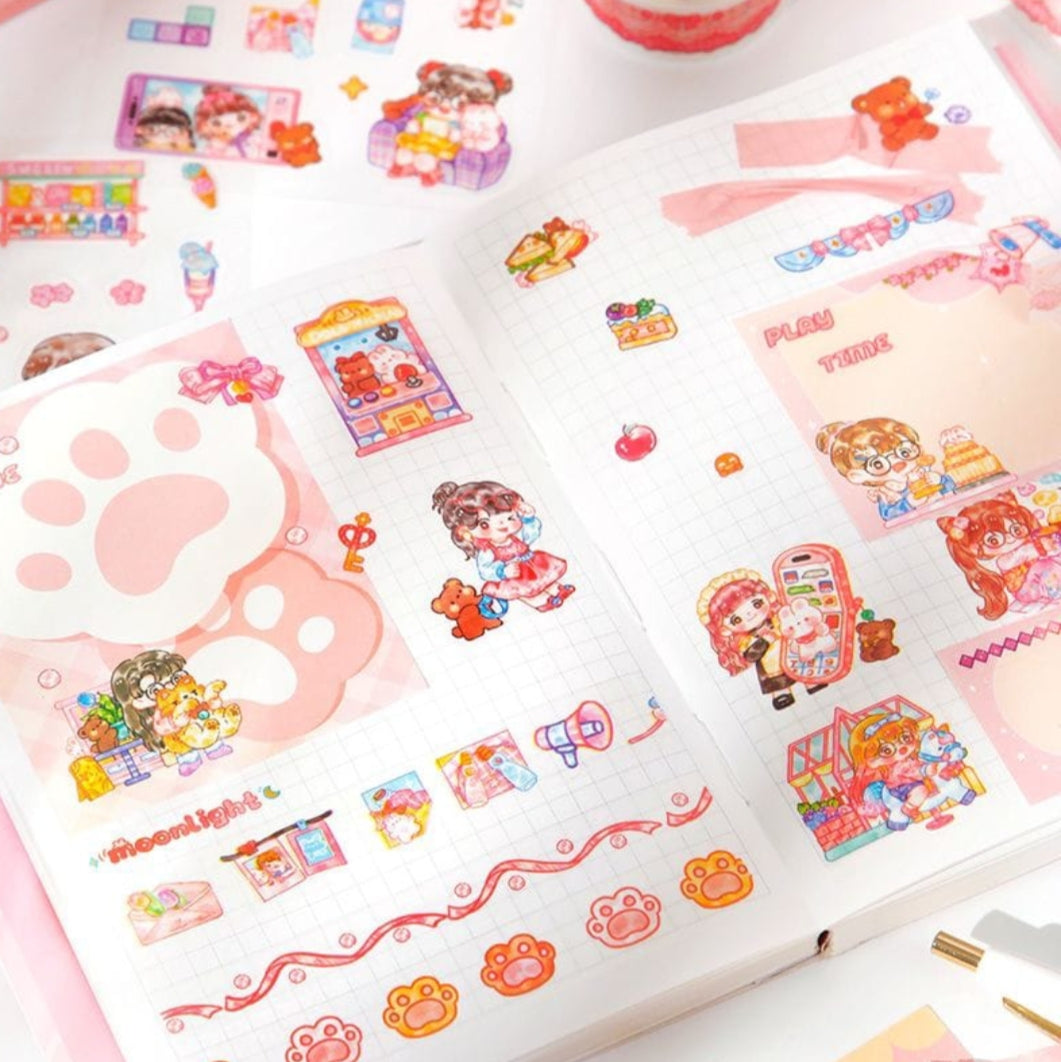 Sticker/Washi Tape- Display Box- Mixed Design 14