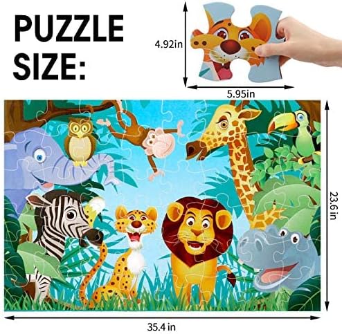 48pcs Jumbo Floor Puzzle DIY Educational Toys Puzzle for Kids 10