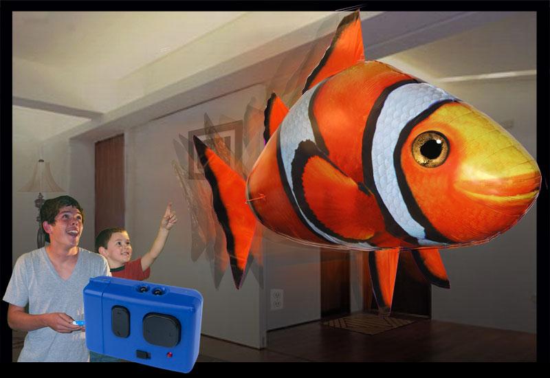 Air Swimmers Remote Control Flying Clown Fish-Ab008 5
