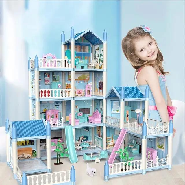 Beautiful DreamHouse, Doll House Playset with 170+ Accessories 2