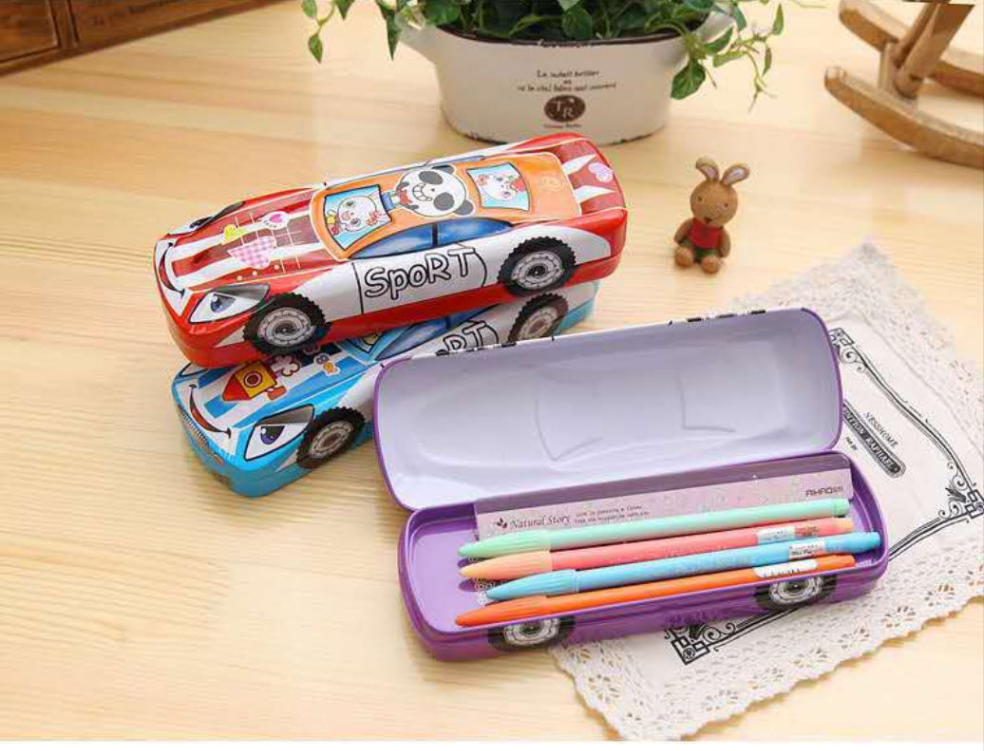 Steel Pencil Box- Mixed Design 27