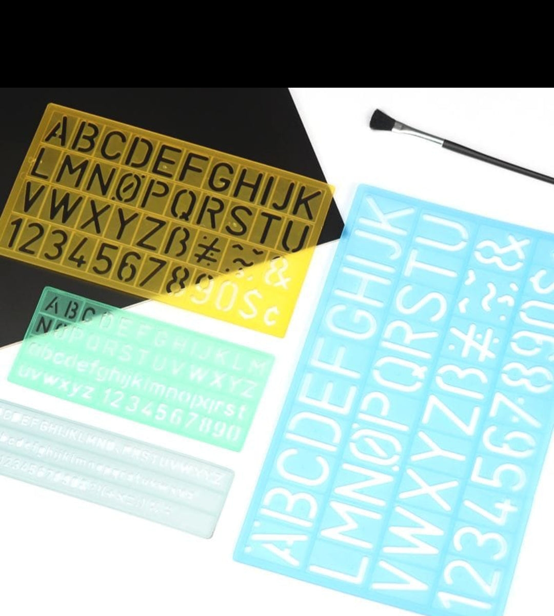 Stencil Set Sketch Book 2