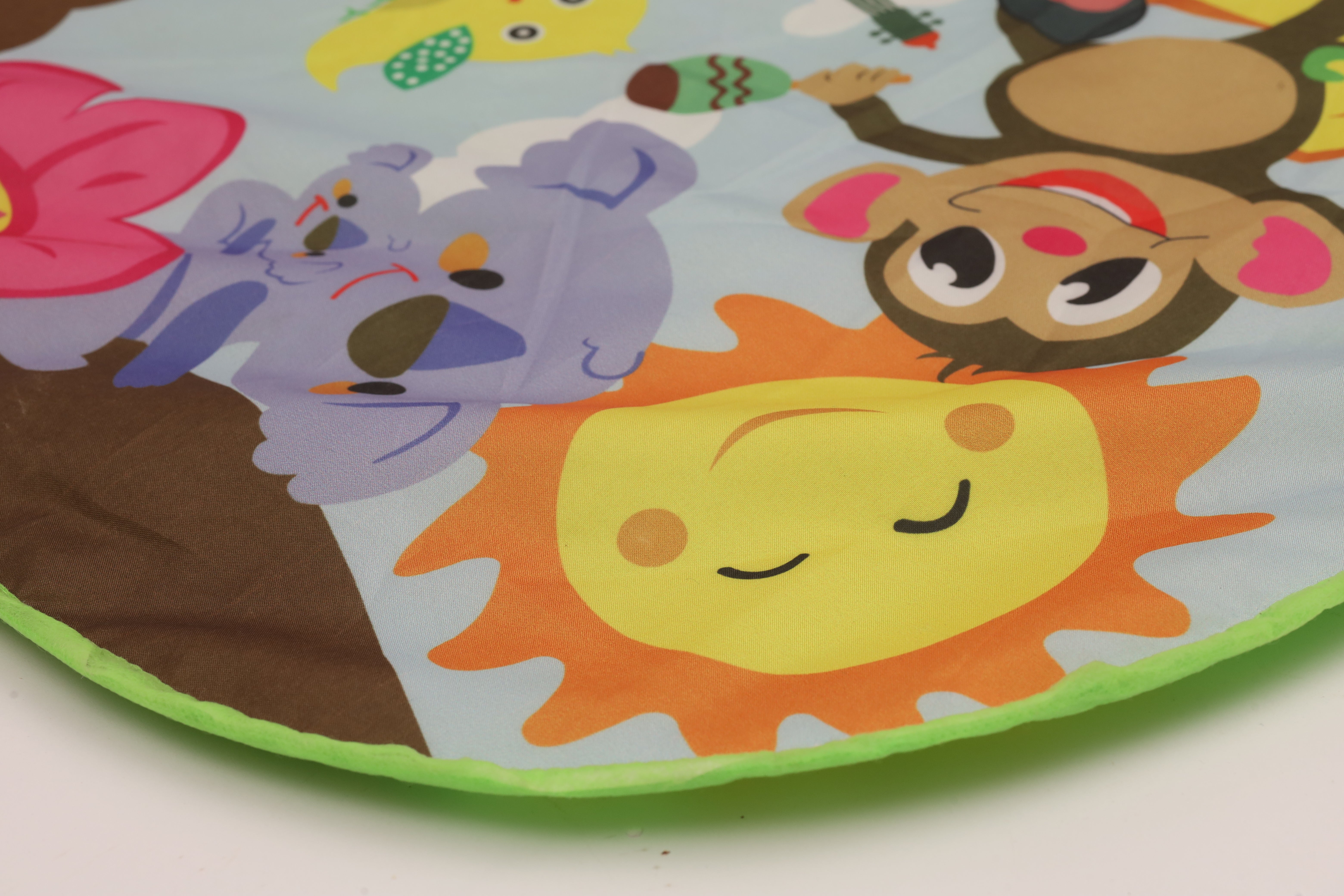 Evergreen Baby Tummy Time Activity Play Mat with Interactive Music Keyboard 14