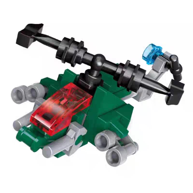 Space Voyage Expedition Team Set of 10 pieces-Qman Trans Combo 3in1 22