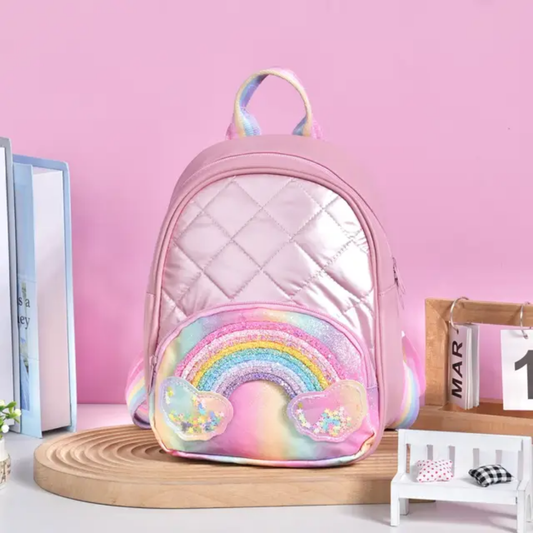 Rainbow Backpack Mixed Color- 17*8*22 cm-118805