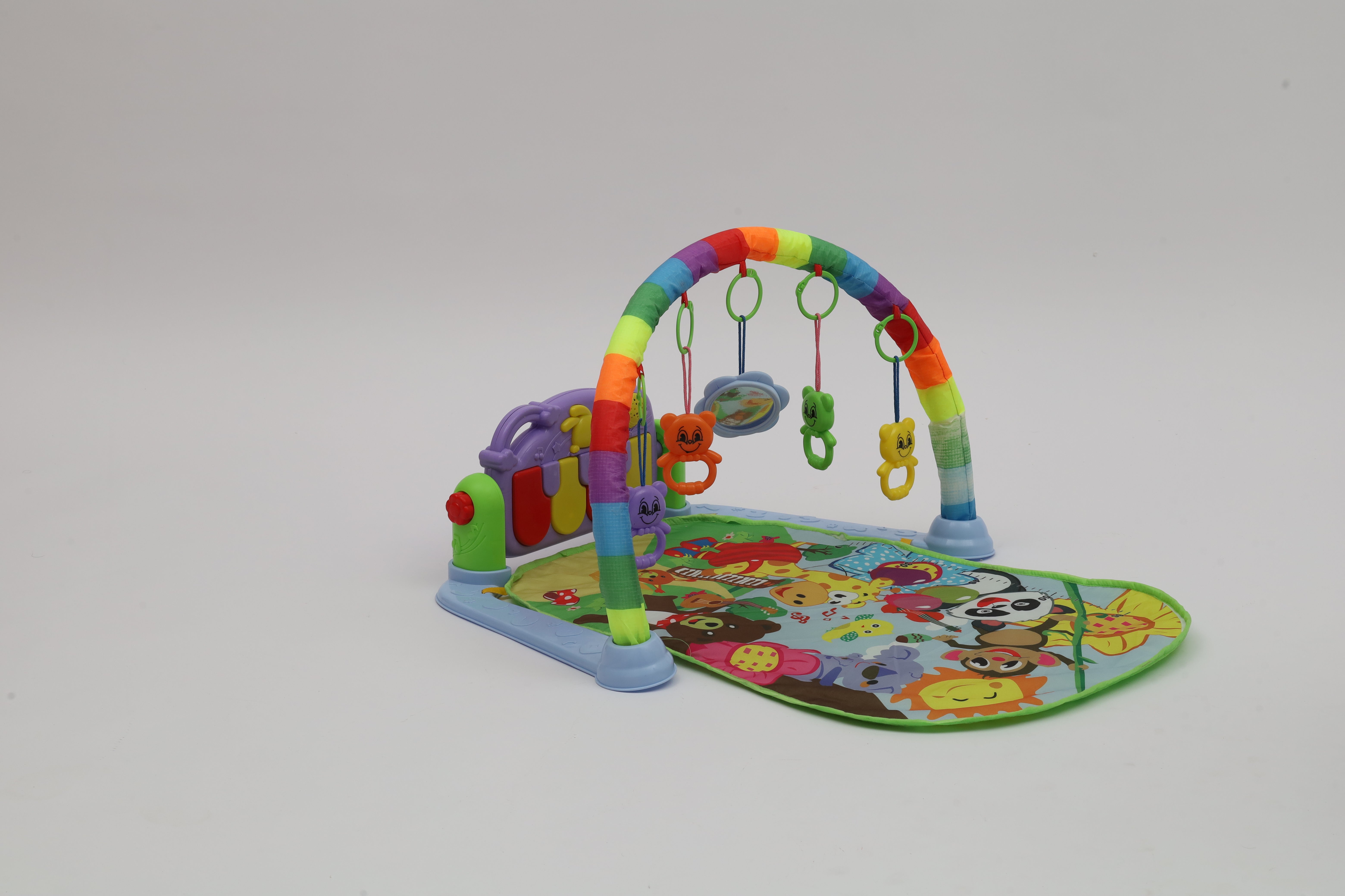 Evergreen Baby Tummy Time Activity Play Mat with Interactive Music Keyboard 29