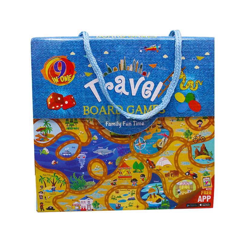 9 in 1 Holiday Family Travel Fun Board Games 3