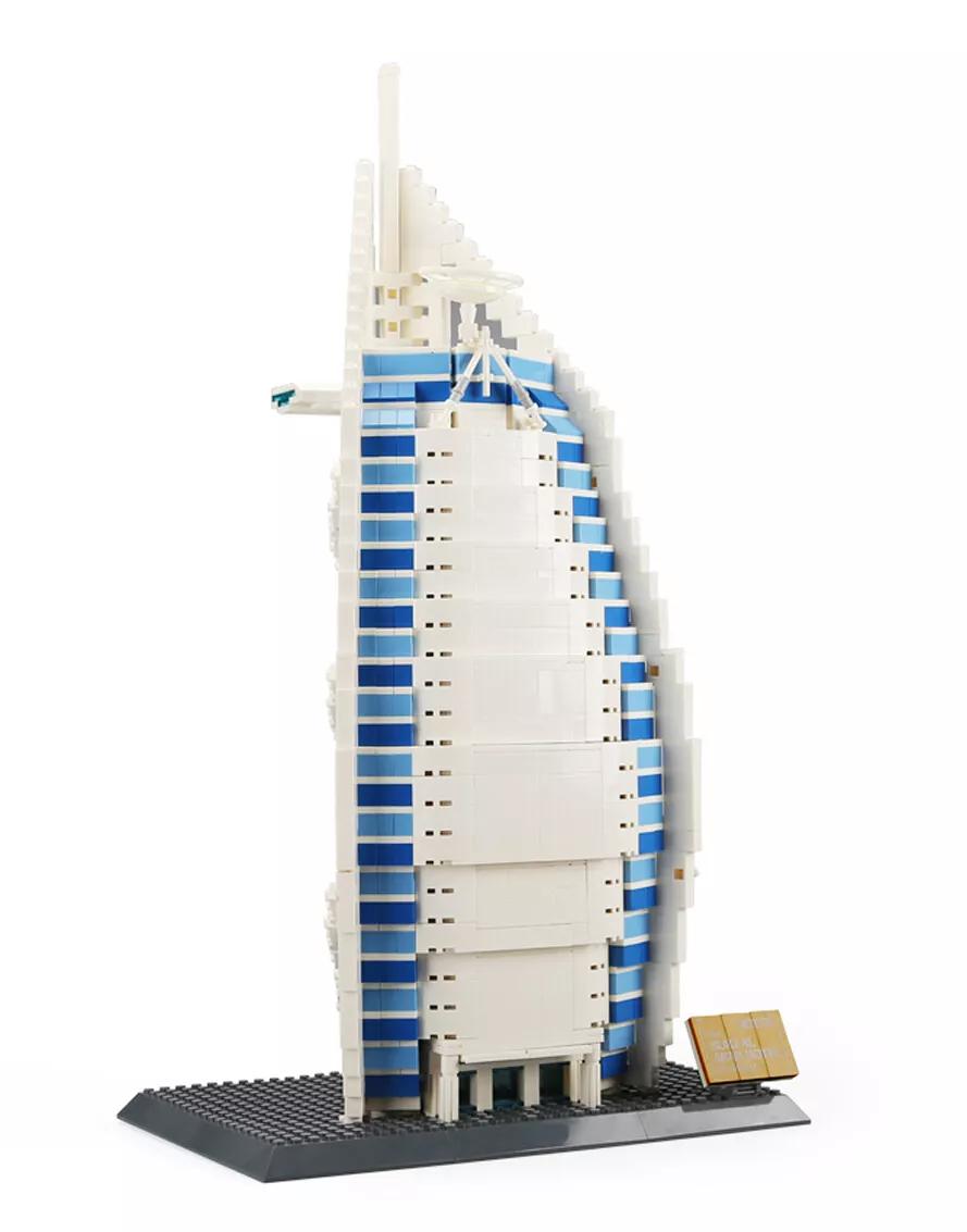 Burj Al Arab Hotel Construction Building Blocks For Boys & Girls | 2280PCS- LXA475 2