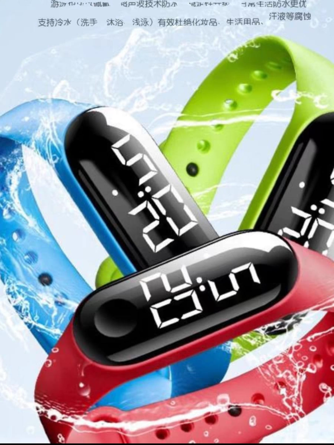 Fitbit Replica Watch- Mixed Color 7