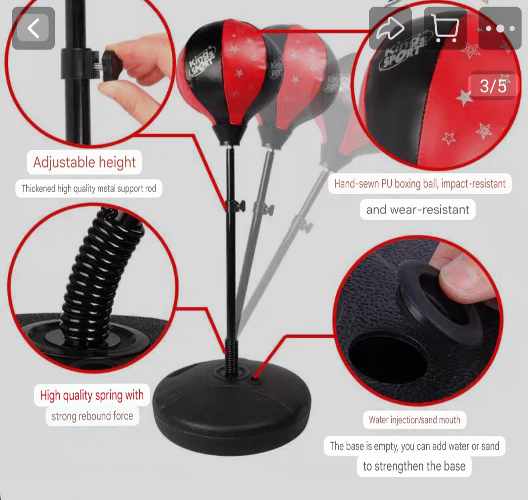 Boxing Game Punching Ball Set- 143881 9