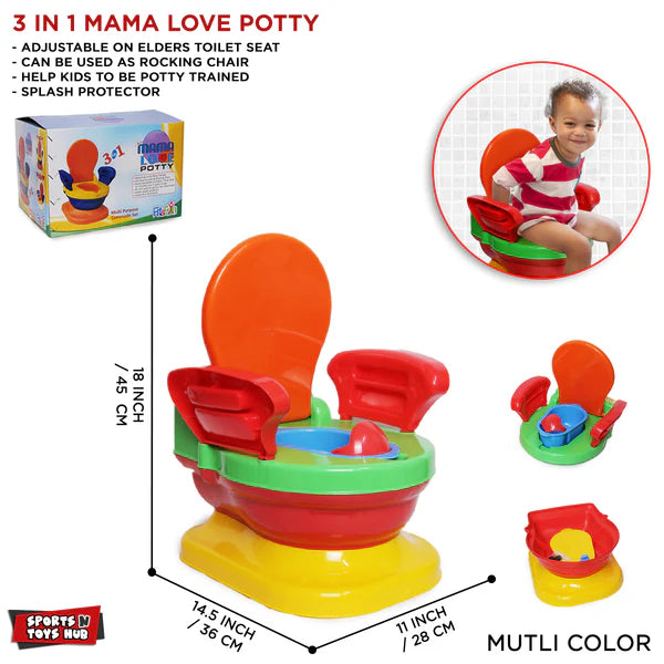 Mama Love 3 in 1 Potty Seat for Kids