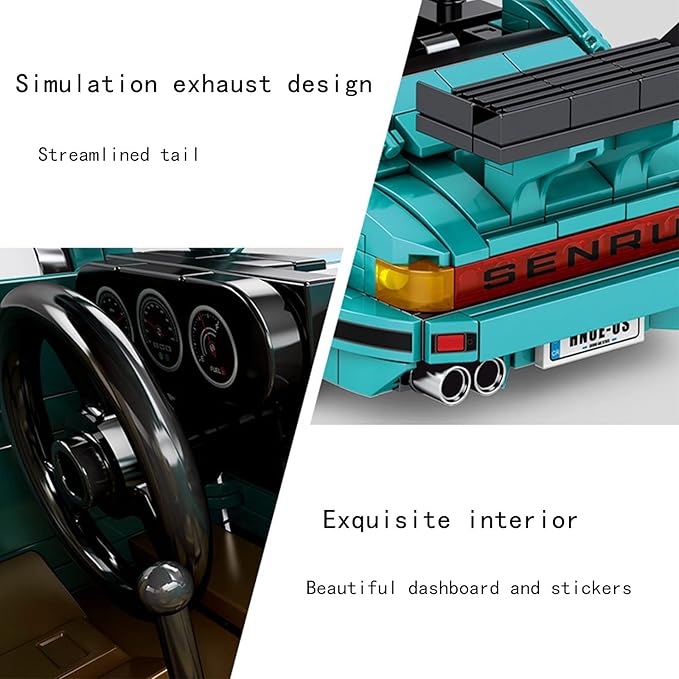 Porsche Supercar Building Blocks | 717PCS- SY8310 3