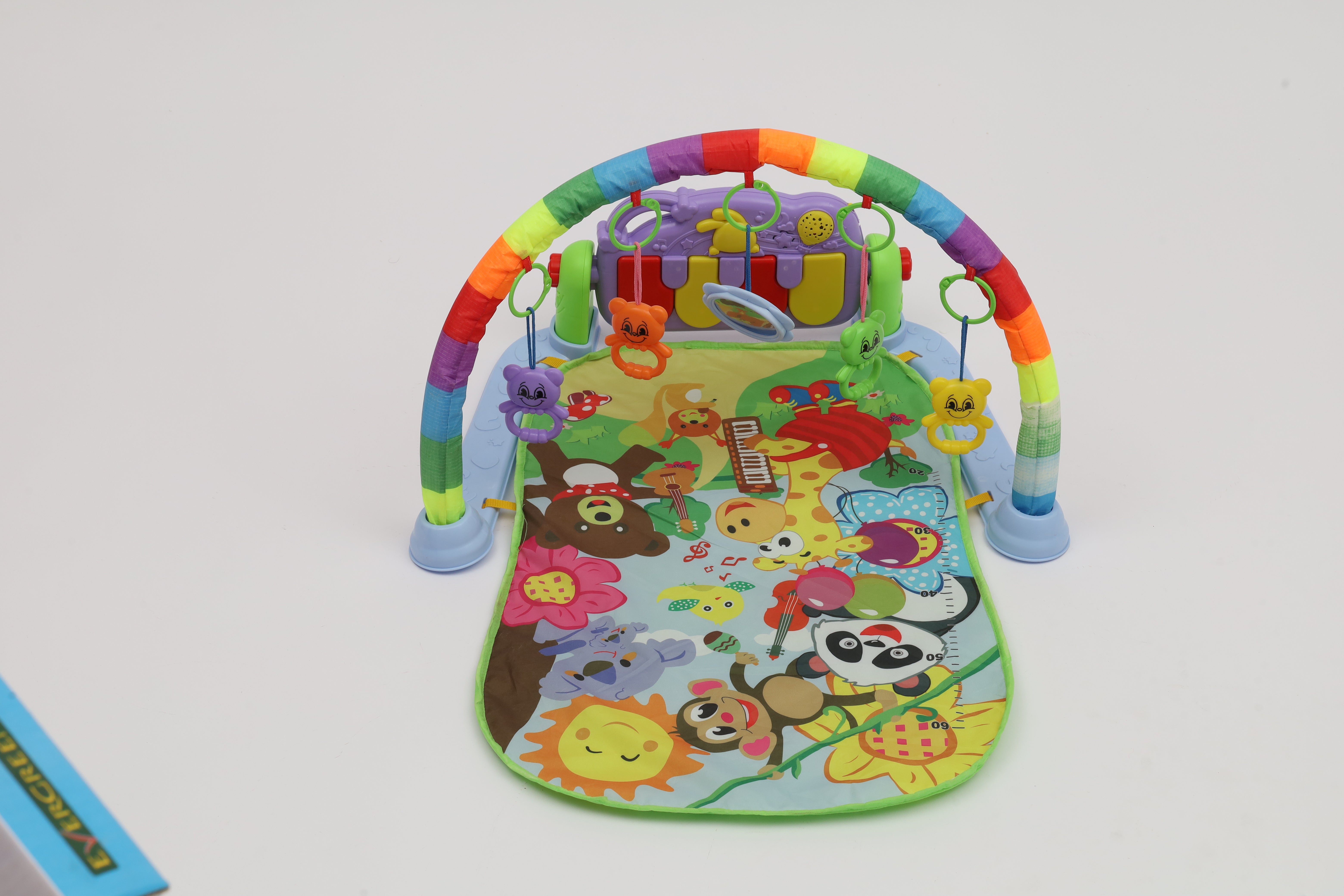 Evergreen Baby Tummy Time Activity Play Mat with Interactive Music Keyboard 20