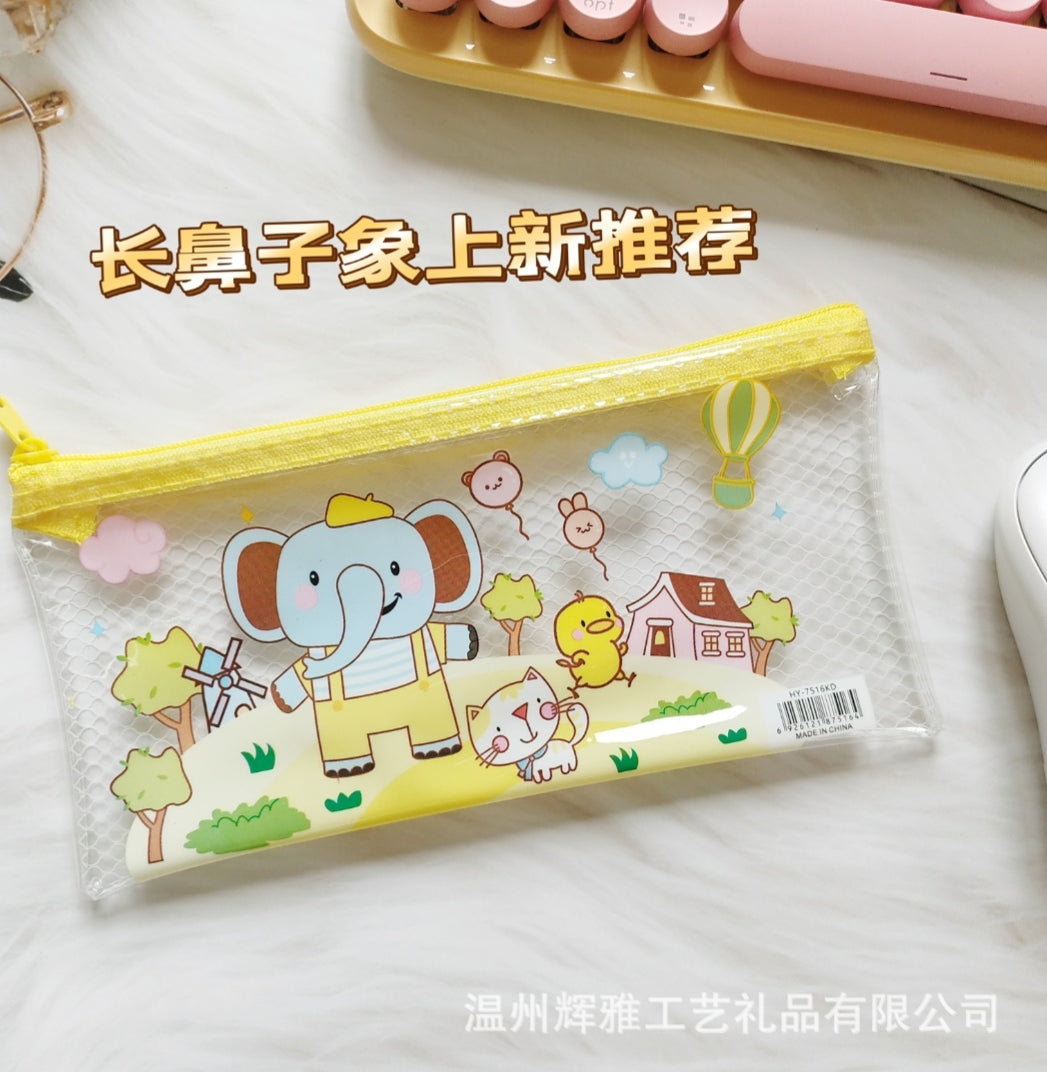 PVC Pencil Box- Mixed Design 2