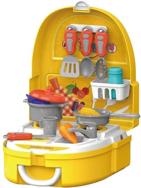 Little Chef Backpack Kitchen Set 4