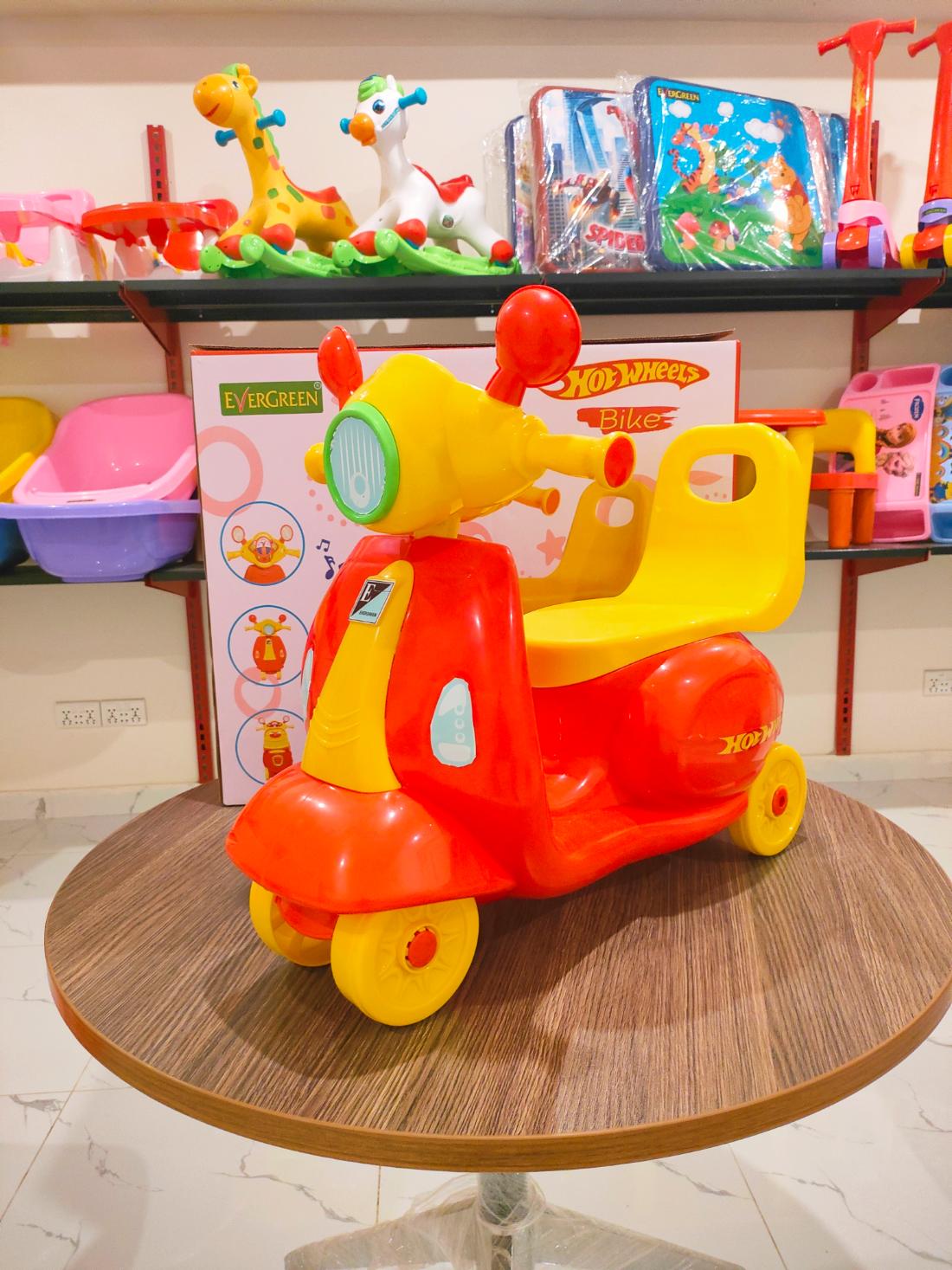 Evergreen Vespa Hotwheels Bike 2