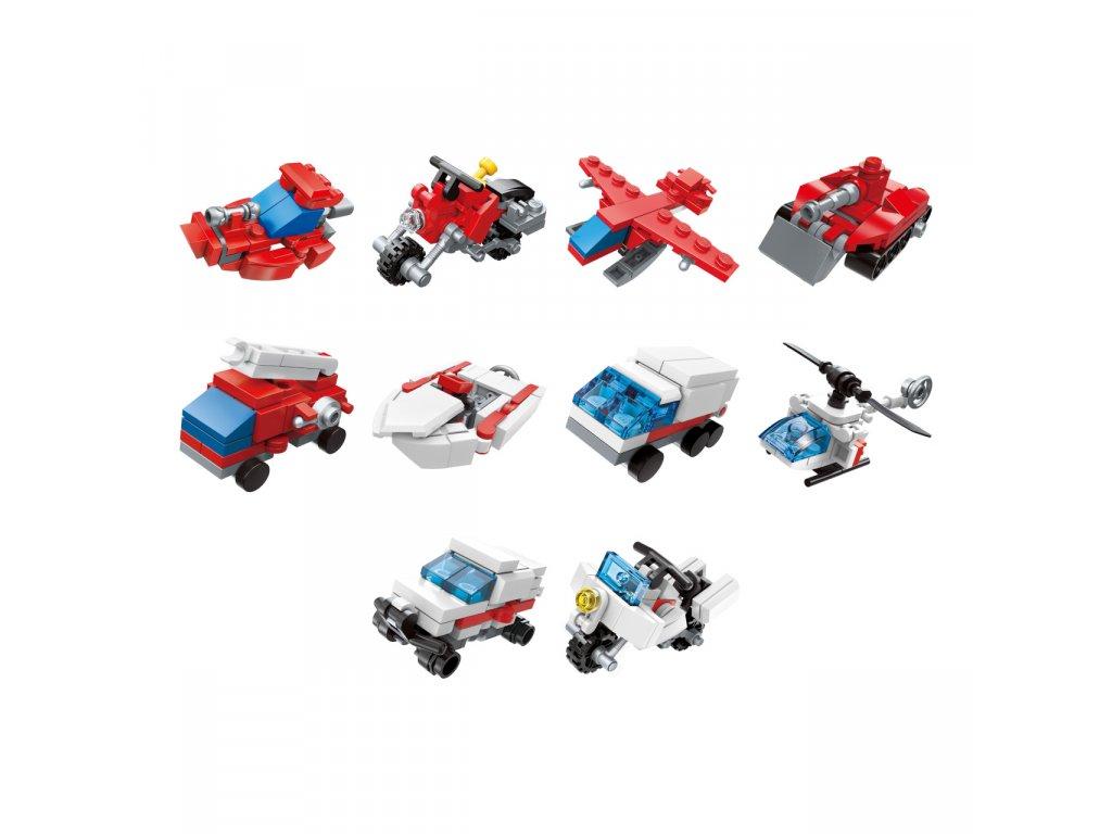 Space Voyage Expedition Team Set of 10 pieces-Qman Trans Combo 3in1 6
