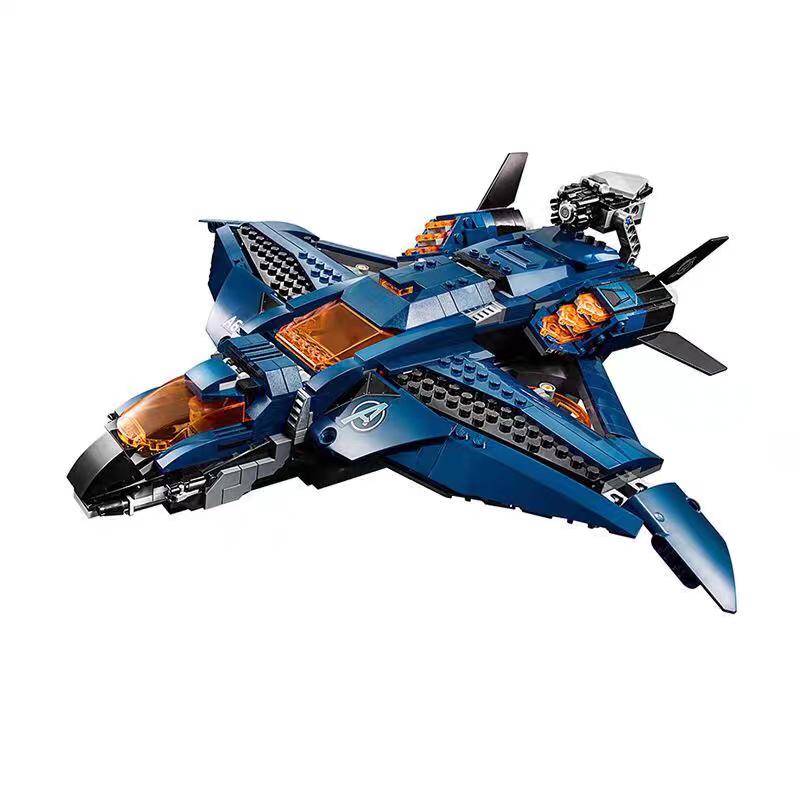 Avenger Fighter Heli Carrier Building Blocks Kit |872 PCS- 11261 3