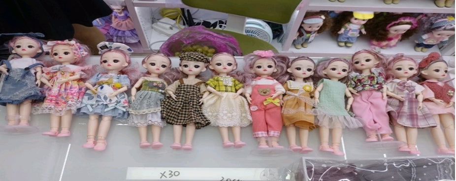 30 cm Fashion Dolls – Mix Design Dolls in Display Box (30 cm Height) 19