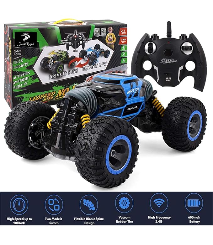 One Click Deformation 4-WD Leopard King Remote Control Car- UD2169A