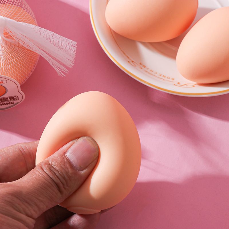 Real Egg Squishy Toy 3Pcs/net 16 net bags/Box TK2164 3