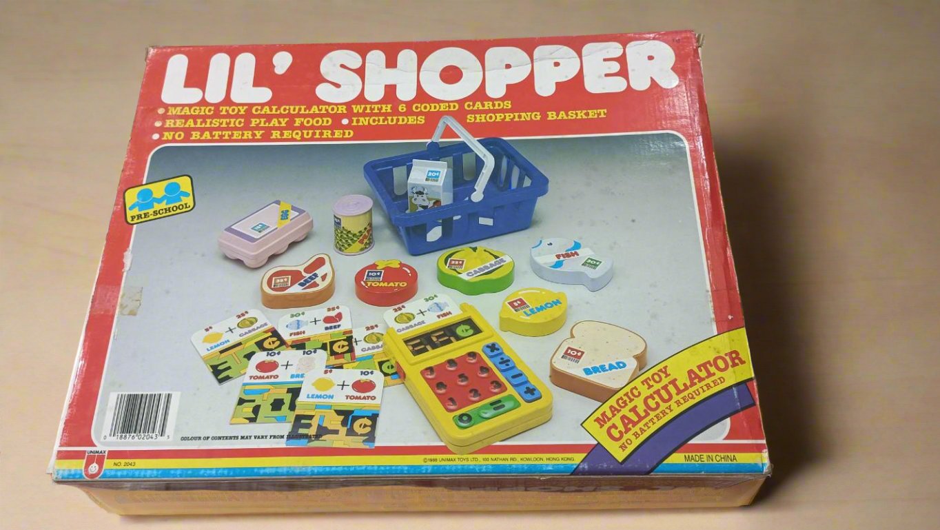 Supermarket Cart kitchen Trolley Set-LIL' shopper