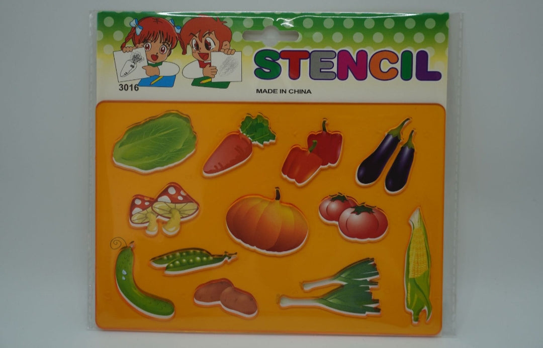 Stencil Set Sketch Book 14