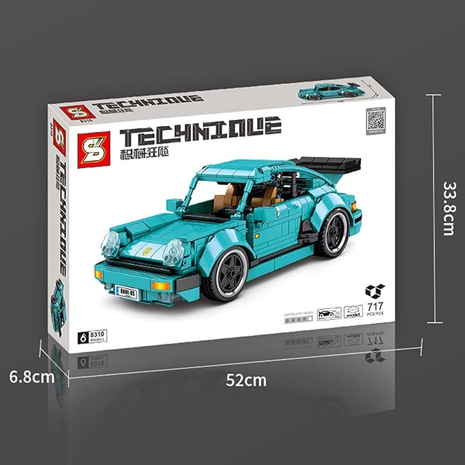 Porsche Supercar Building Blocks | 717PCS- SY8310 7