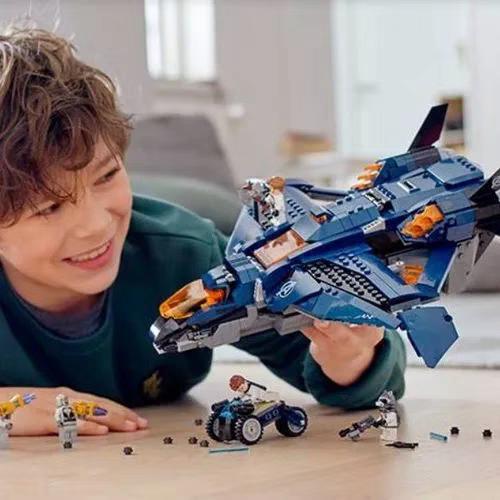 Avenger Fighter Heli Carrier Building Blocks Kit |872 PCS- 11261