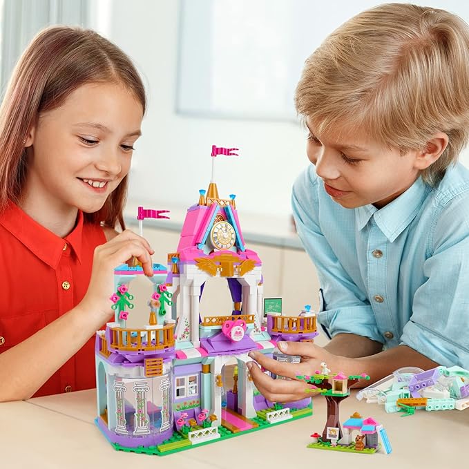 Royal Castle Building Blocks Kit for Girls | 687PCS- LXA458 3