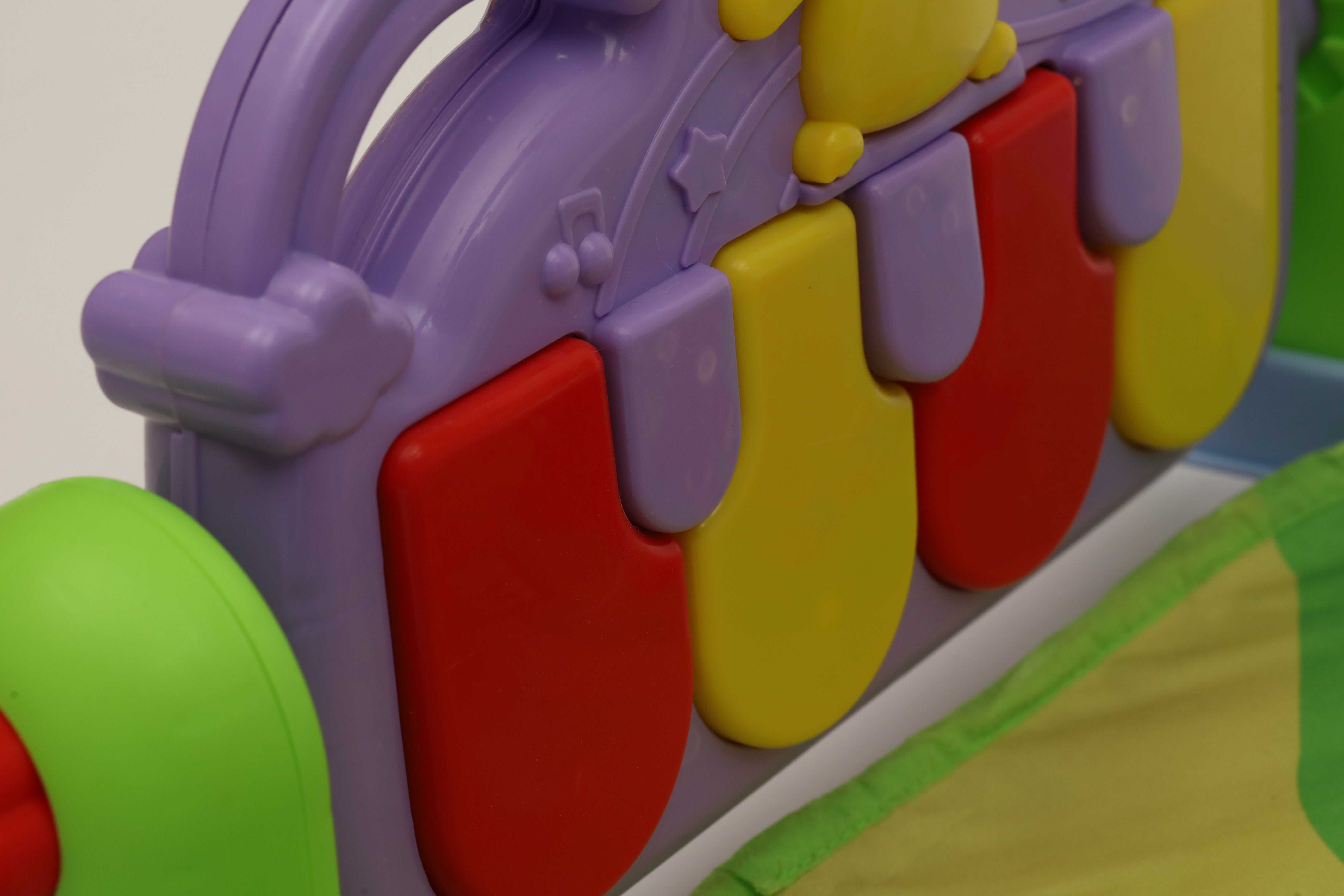 Evergreen Baby Tummy Time Activity Play Mat with Interactive Music Keyboard 23