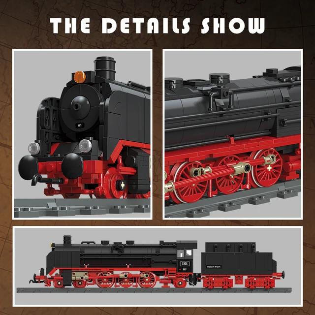 The GWR Steam Train Model Building Block Set | 789pcs- JieStar59002 4