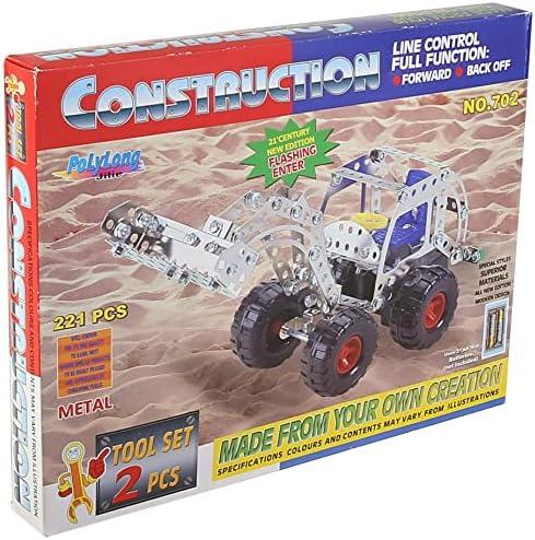 Metal Jeep Construction Set Vehicle with Remote Control | 221pcs- 702