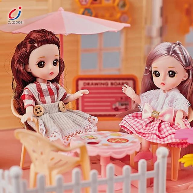 Doll House DIY Assembly Princess Villa Toy with | 95pcs-QC668-40A 9