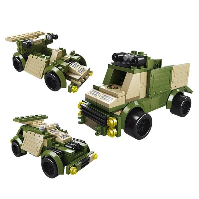 Missile Launcher Long Range Rockets 8in1 Building Blocks | 845PCS- LXA461 4