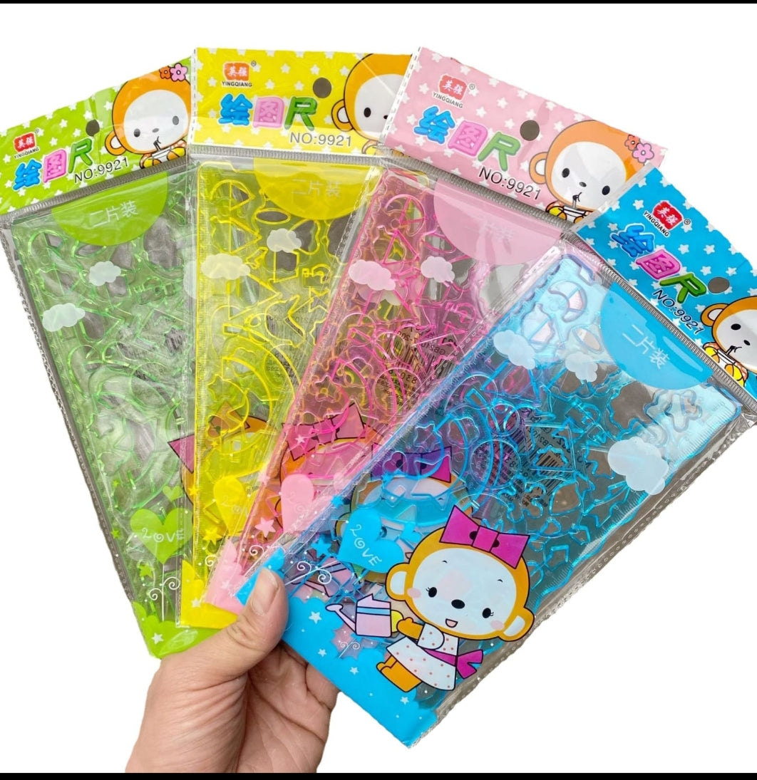 Drawing Stencil Ruler 2