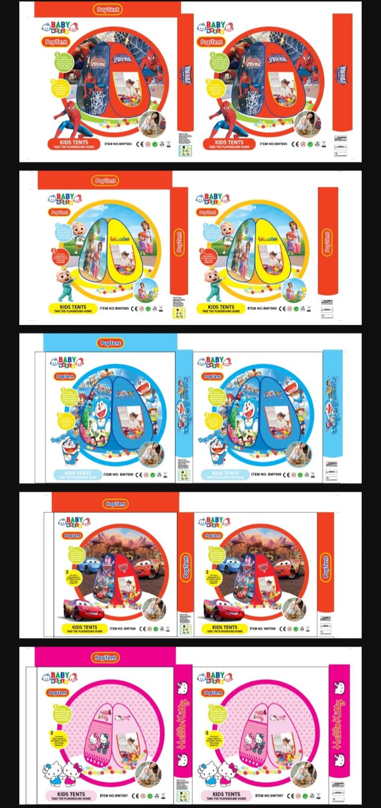 Ball Pit Tent House with Balls 5