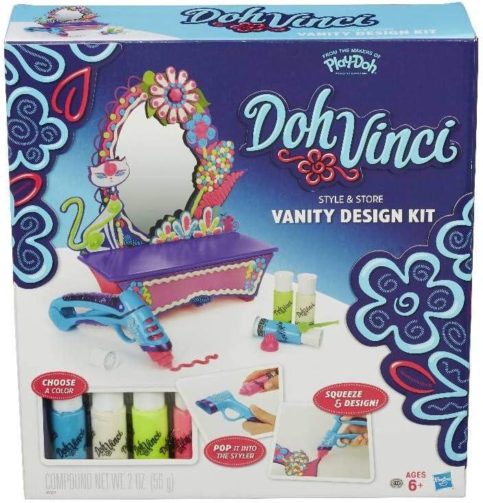 Play-Doh DohVinci Style & Store Vanity Design Kit 5