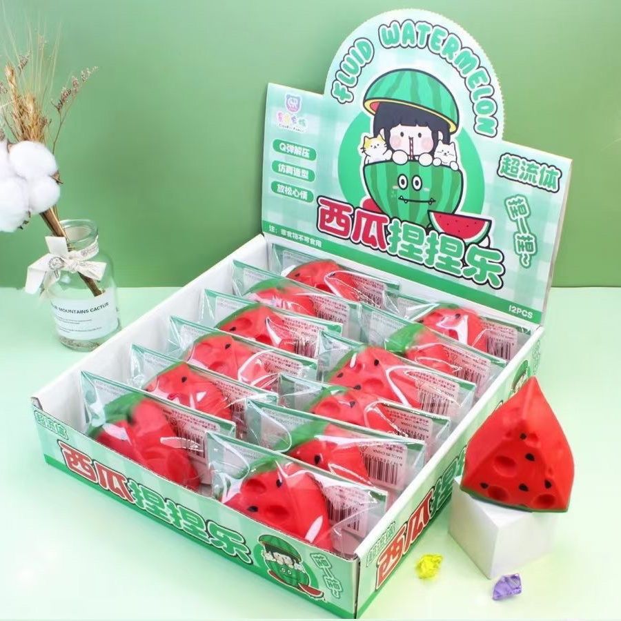 Watermelon Squishy Toy 12Pcs/Box TK2415 2